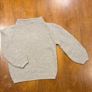 The Reset wool cashmere funnel neck sweater